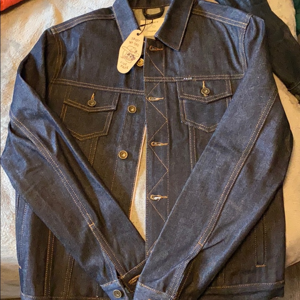 Selvedge Jean jacket small, P&Co.